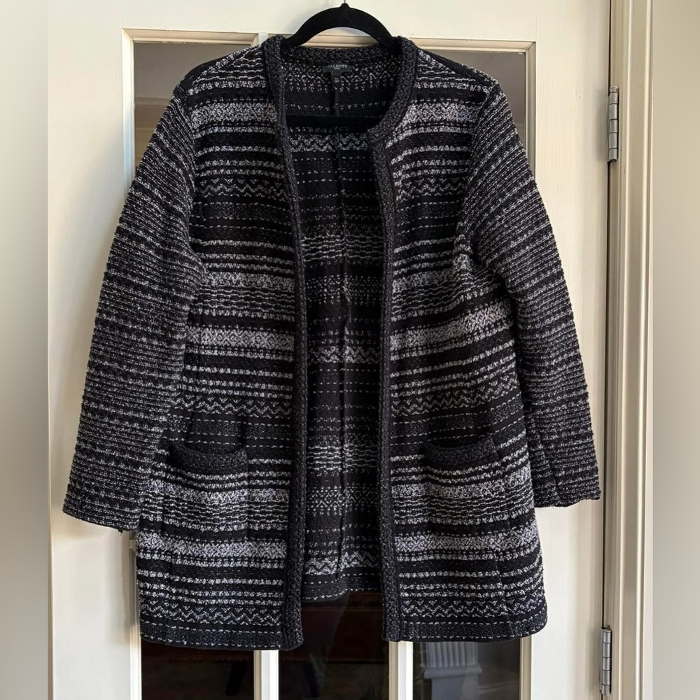 Talbots LP Open Jacket